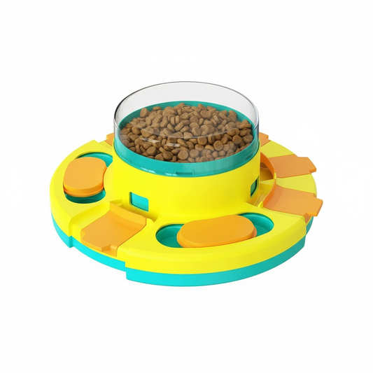 Pawsome Puzzle Feeder Fun
